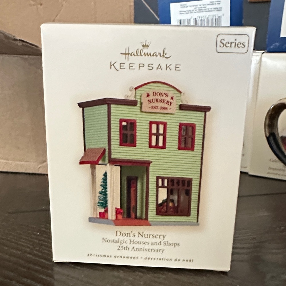 NIB Hallmark Keepsake Don's Nursery Ornament - nostalgic houses series #25